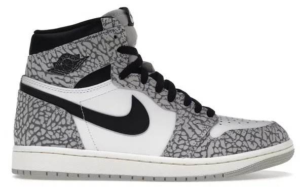 Jordan 1 Retro High OG White Cement Flexible Support Aerated Insole