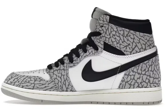Structured sole Impact Diffusion Plate Jordan 1 Retro High OG White Cement
