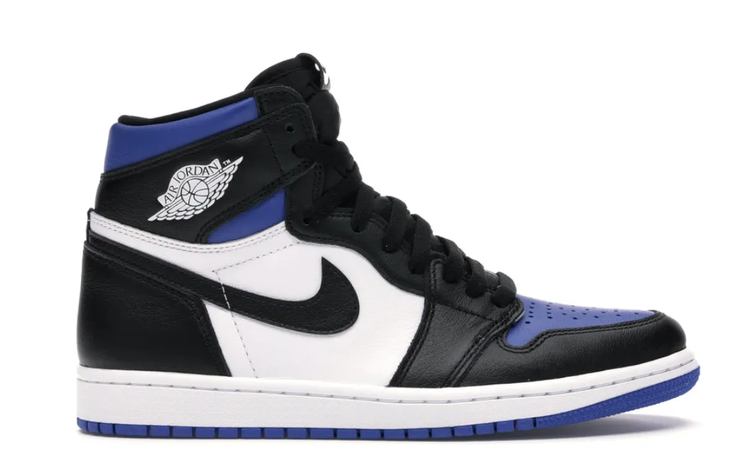 Jordan 1 Retro High Royal Toe Hexagonal Lug Pattern Long Lasting