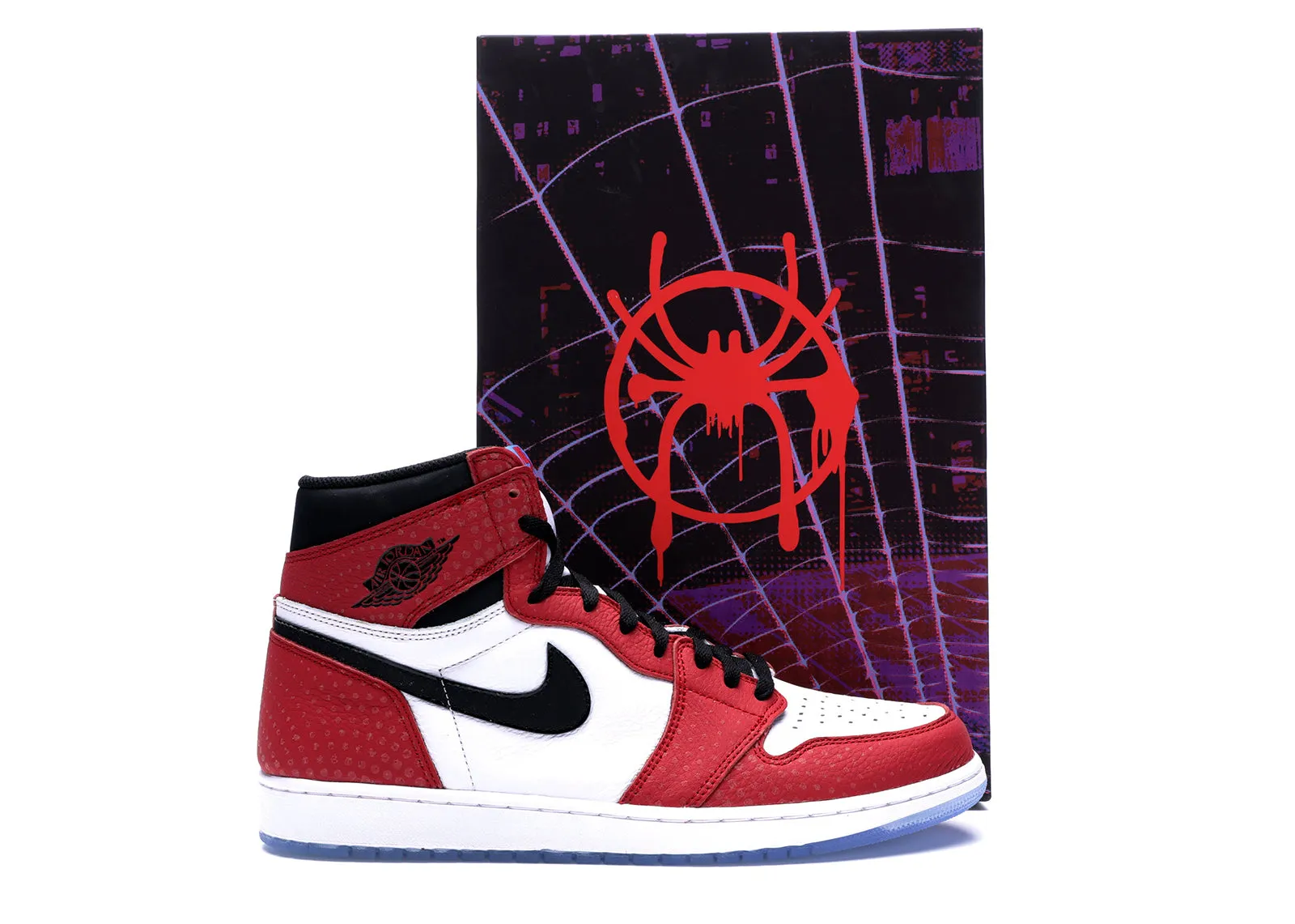 Jordan 1 Retro High Spider Man Origin Story (Special Box) Quick Flex