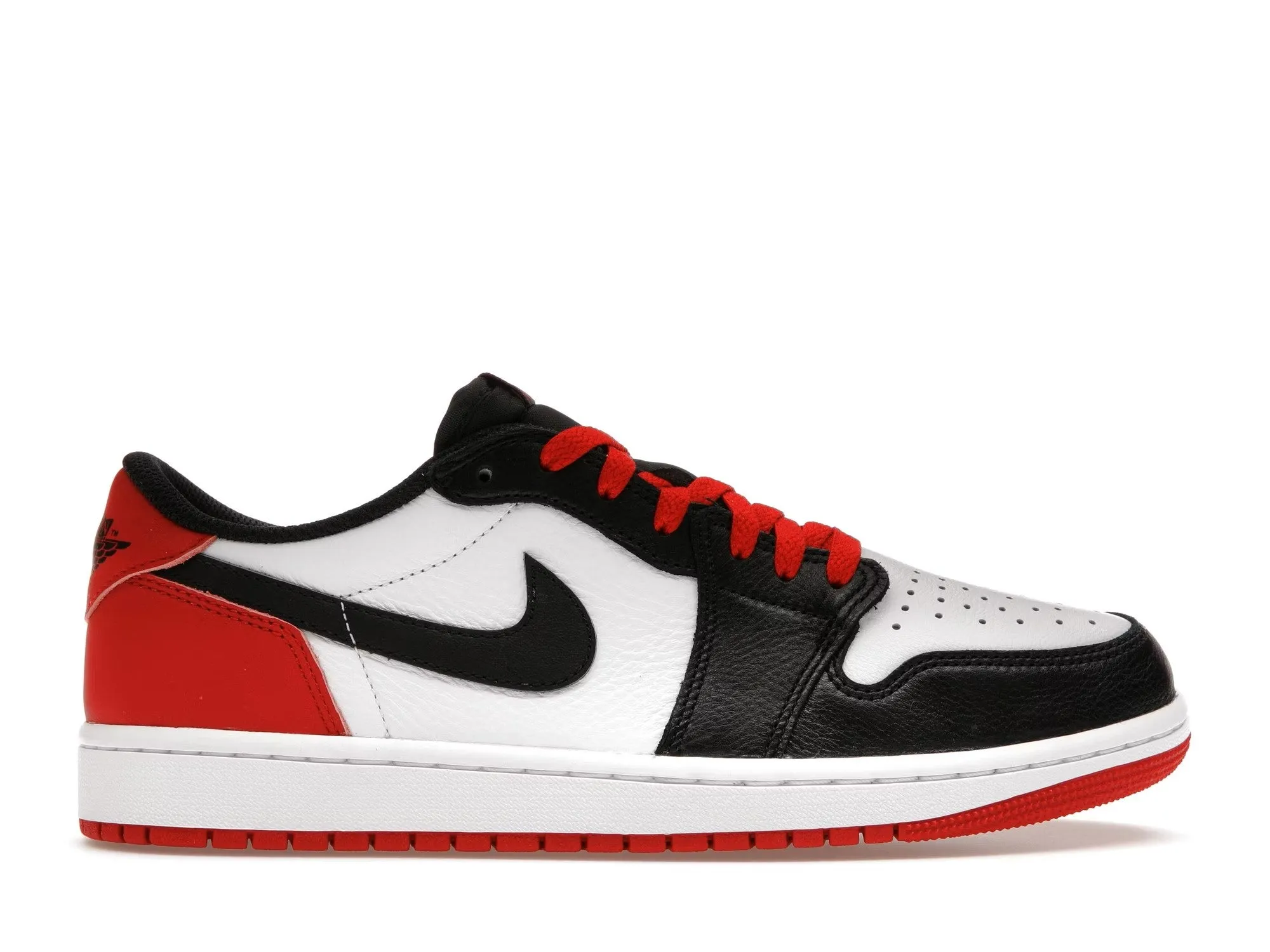 Performance Driven Sneakers Slip Resistant Jordan 1 Retro Low OG Black Toe (2023)