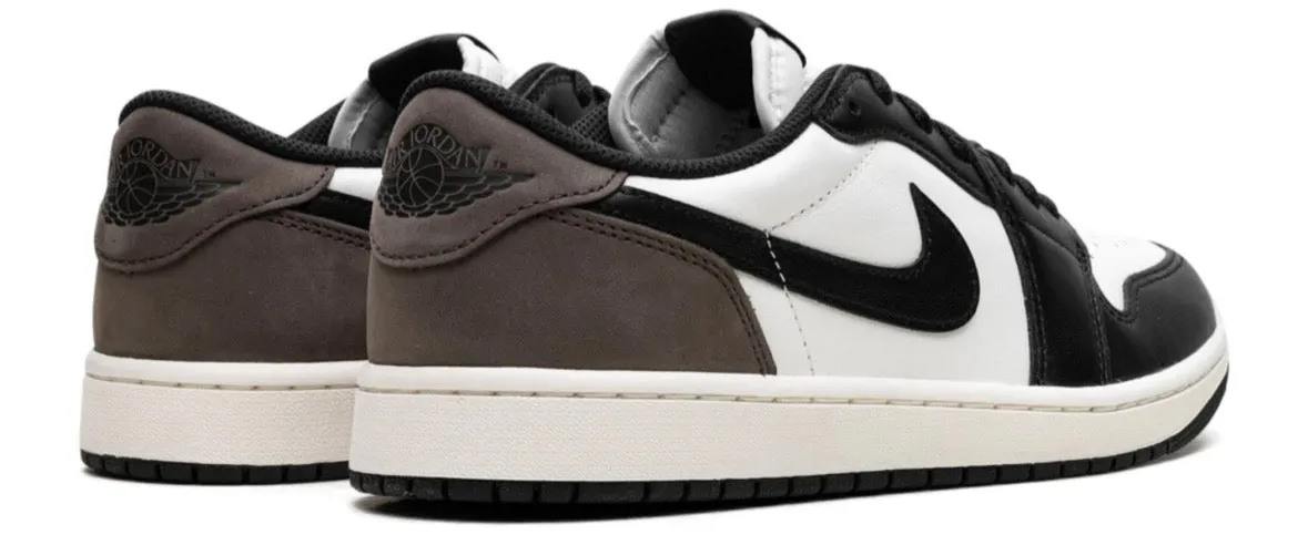 No Laces Jordan 1 Retro Low OG Mocha