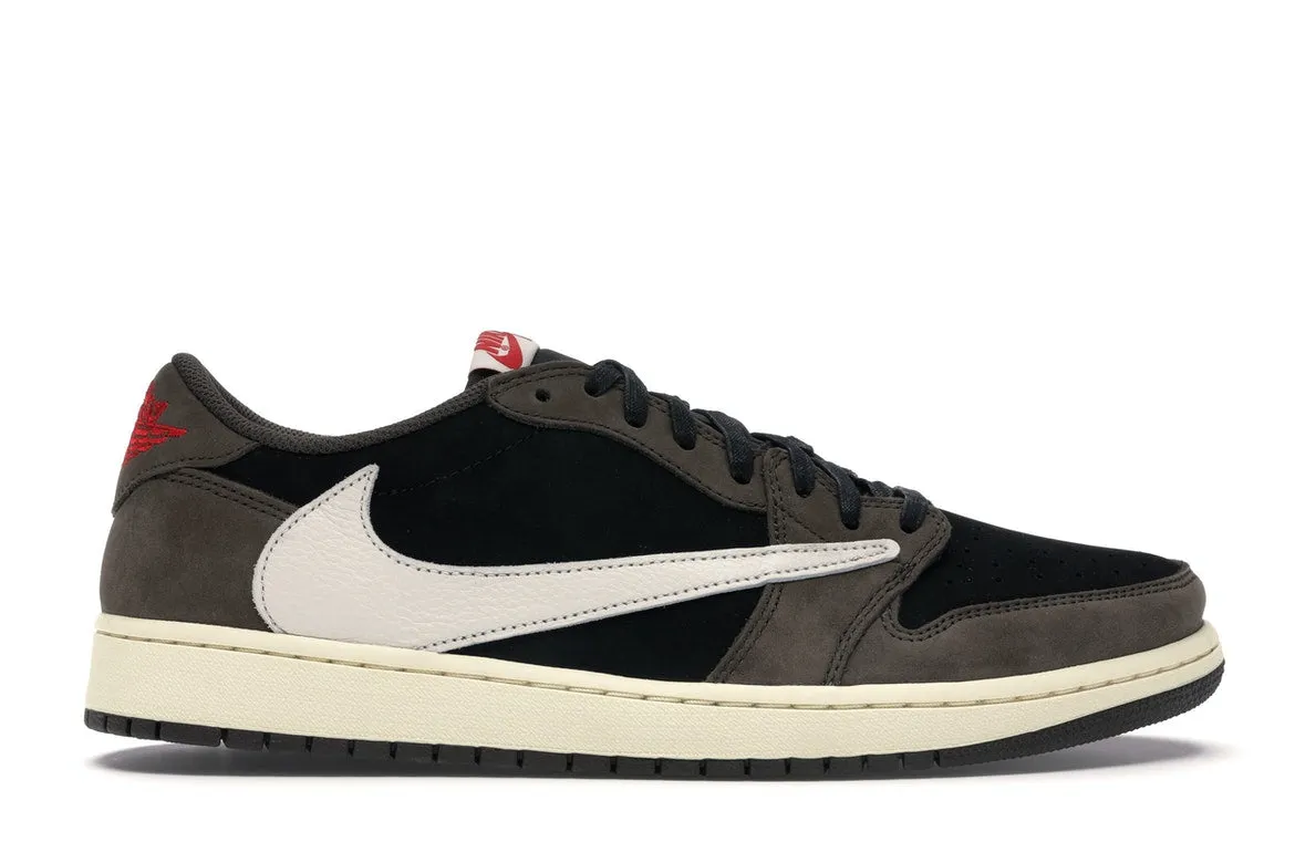 Jordan 1 Retro Low OG SP Travis Scott Mocha Speed Shoes Cross training