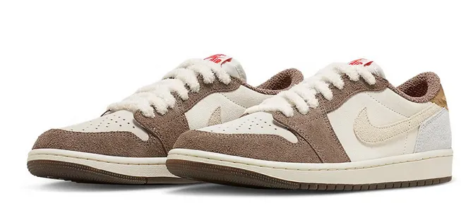 Jordan 1 Retro Low OG Year of the Rabbit TPU Heel Counter No Laces