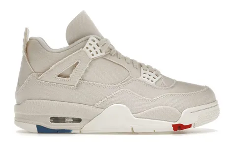 Rocker Sole Design Glam shock absorption Jordan 4 Retro Blank Canvas (W)