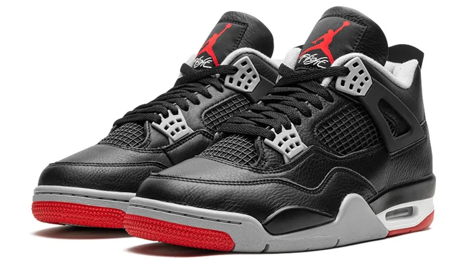 Jordan 4 Retro Bred Reimagined Clean Structure Superior Look