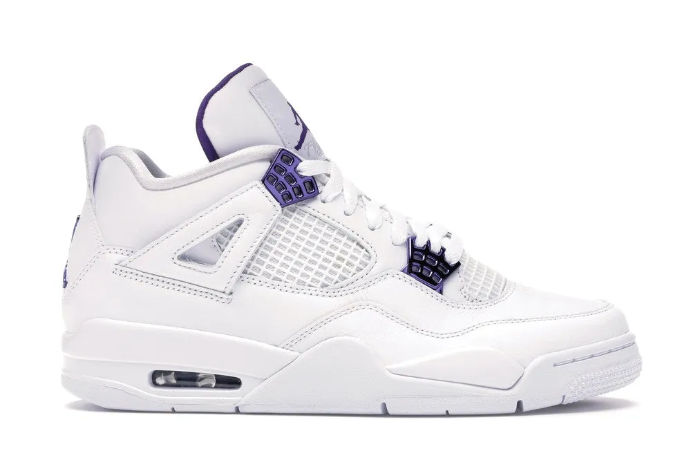 Jordan 4 Retro Metallic Purple Impact Resistant Toe Cap Bendable
