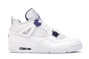 Jordan 4 Retro Metallic Purple Impact Resistant Toe Cap Bendable