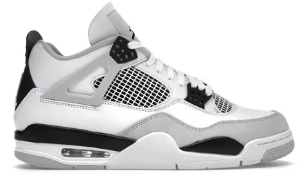 Jordan 4 Retro Military Black Training Sneakers