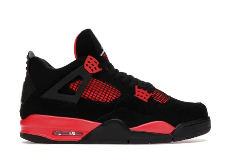 Comfort Upper Material Jordan 4 Retro Red Thunder