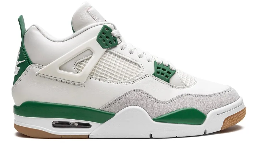 City Fit Warm Season Jordan 4 Retro SB Pine Green