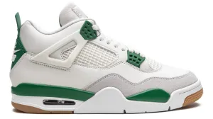 Traction pods Compression Molded Heel Jordan 4 Retro SB Pine Green