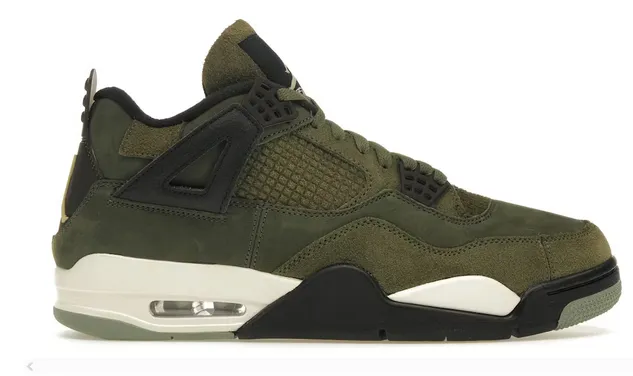 Ergonomic Last Jordan 4 Retro SE Craft Medium Olive