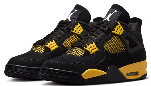 Jordan 4 Retro Thunder (2023) Supportive Gear Washable