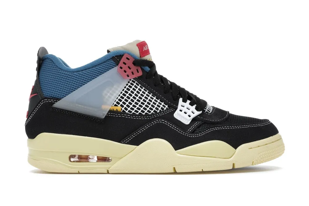 Comfort Tongue sport mix Jordan 4 Retro Union Off Noir