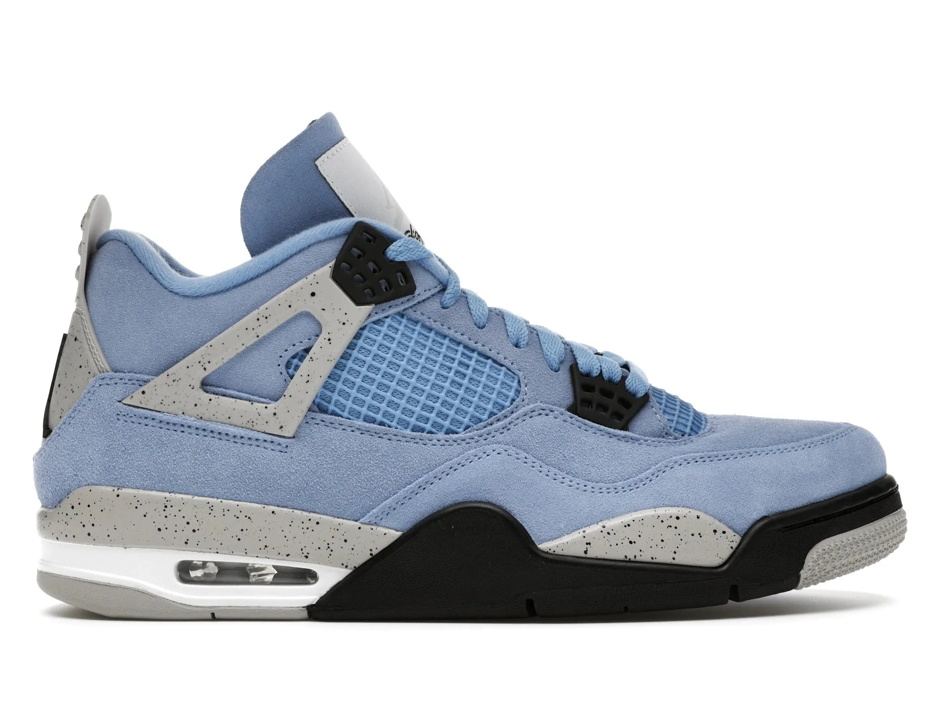 Comfortable Sockliner Thermal Molded Midsole Jordan 4 Retro University Blue