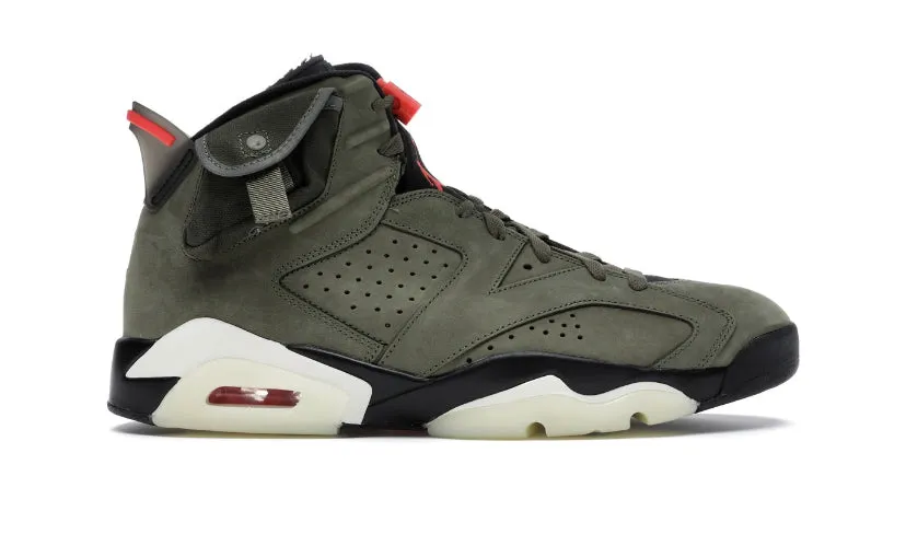 Jordan 6 Retro Travis Scott Anatomical Contour Footbed Fashion Essential