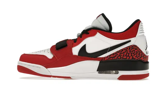Back Tab Jordan Legacy 312 Low Chicago Red