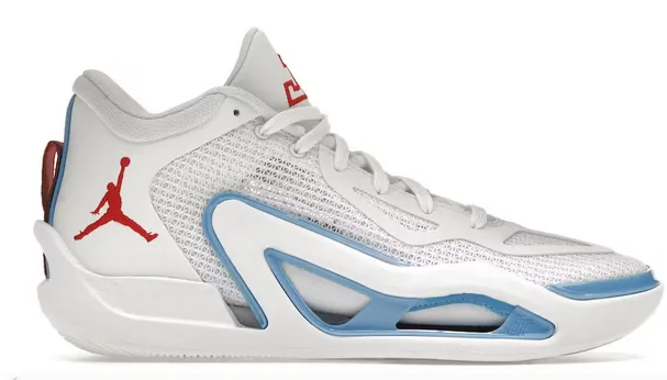 Non Restrictive Collar Padding Jordan Tatum 1 PF Archer Ave St. Louis (White Sole)