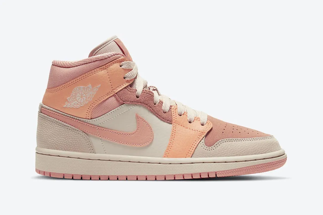 Air Jordan 1 Retro Mid Apricot Boosted touch