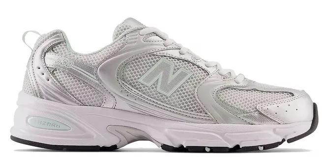 New Balance 530 White Cosmic Jade Low Cut Design