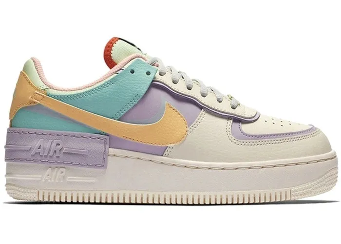 Nike Air Force 1 Shadow Pale Ivory (W) Recycled Rubber Sole Neutral Style