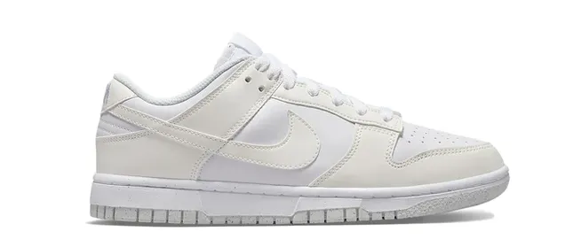Ultra Cloud Foam Ultra Responsive Nike Dunk Low Next Nature Sail (W)