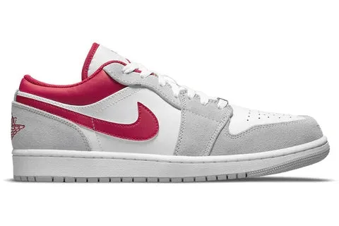 Running Pace 3D Knit Engineering Jordan 1 Low Light Smoke Grey Gym Red