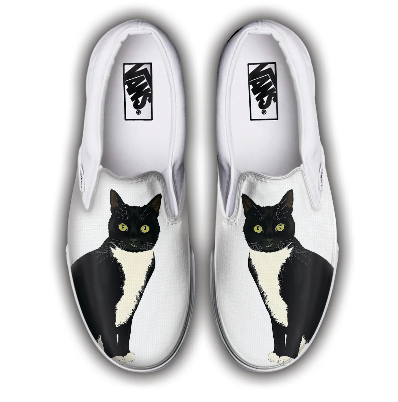 Baggins Original Slip-On Tuxedo Cat Instant Comfort Walk Day Out Shoes