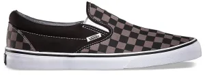 Vans Classic Slip-On Checkerboard Black/Pewter Impact Resistant
