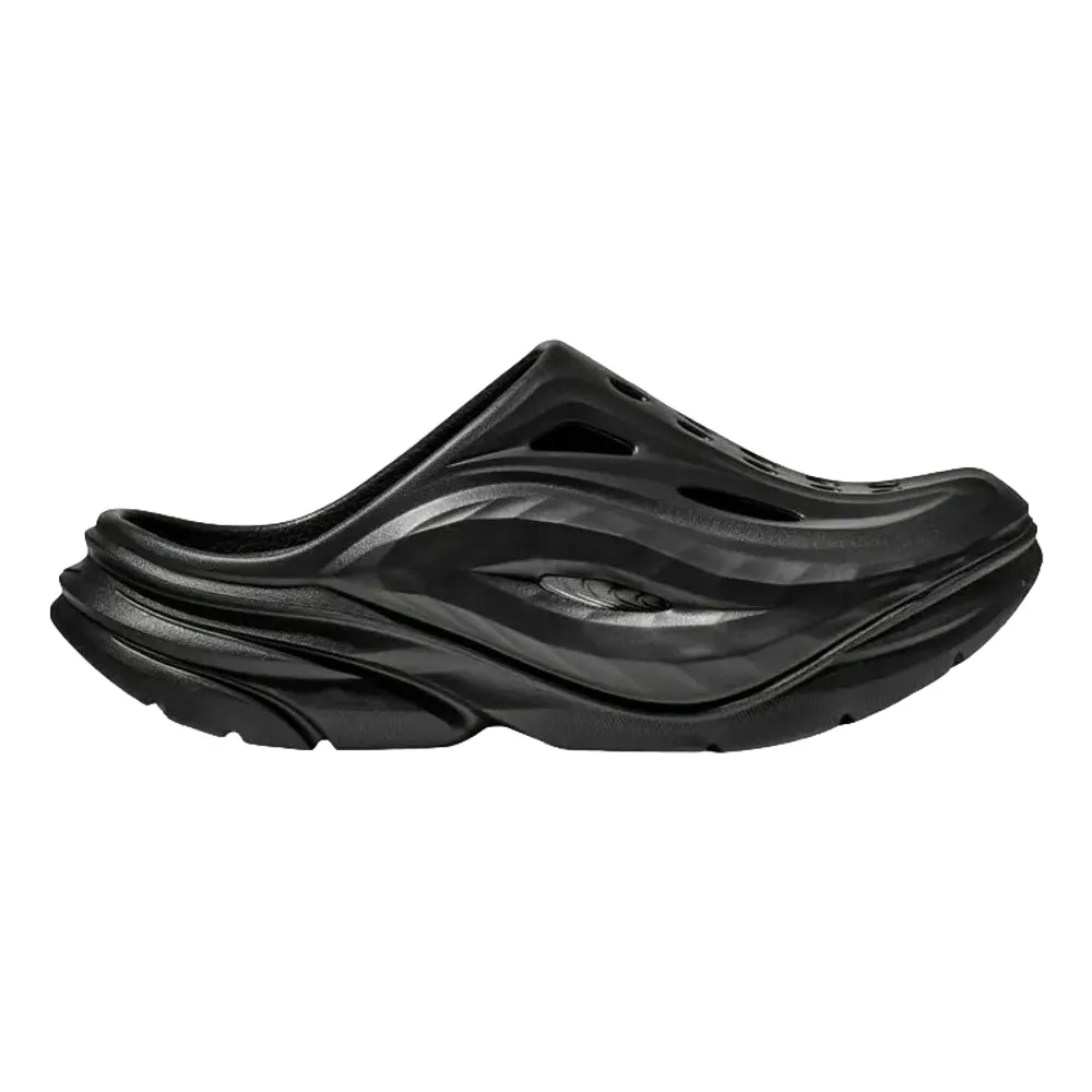 Comfort Upper Material Breathe Flow HOKA ONE ONE W ORA RECOVERY MULE-BLACK