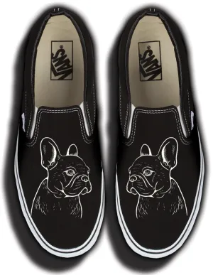 Quick Travel Baggins Original Slip on French Bulldog