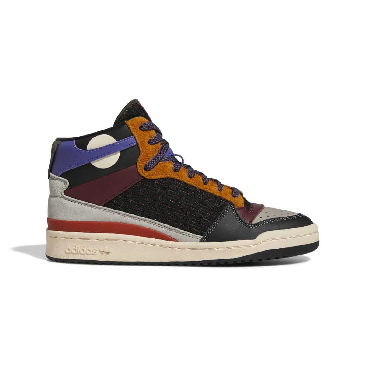 Lightweight Comfort Foam adidas Forum Mid Patchwork Shared-B