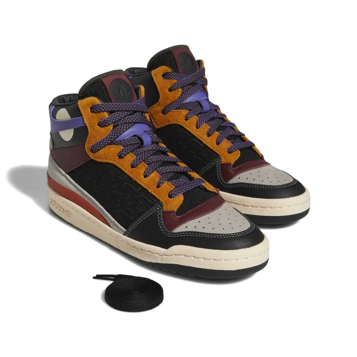 Lightweight Comfort Foam adidas Forum Mid Patchwork Shared-B