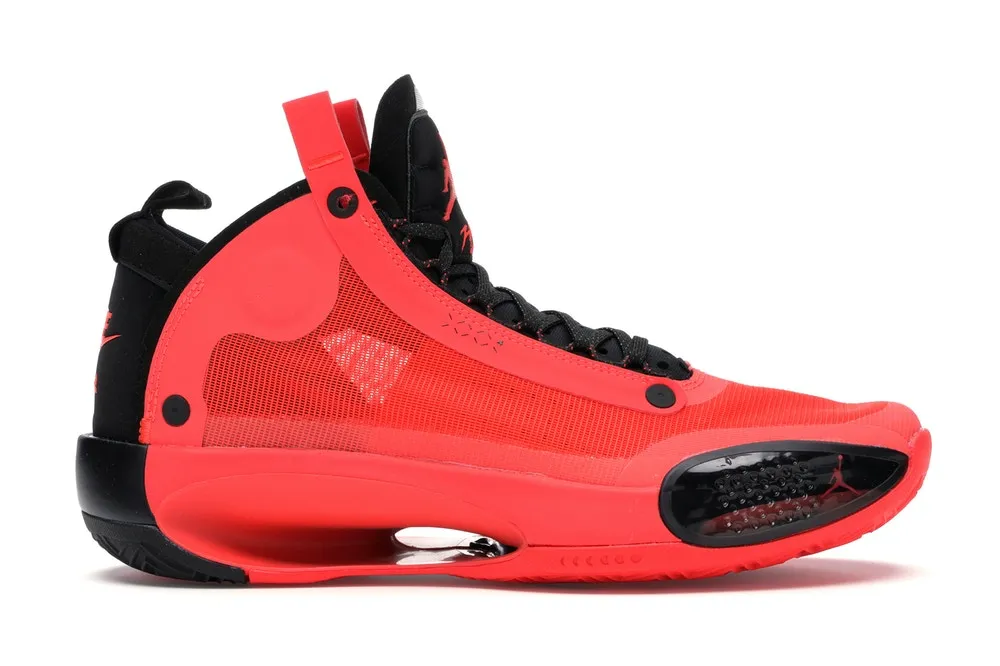 Recycled Synthetic Fabric Arch   Support Jordan XXXIV Infrared 23