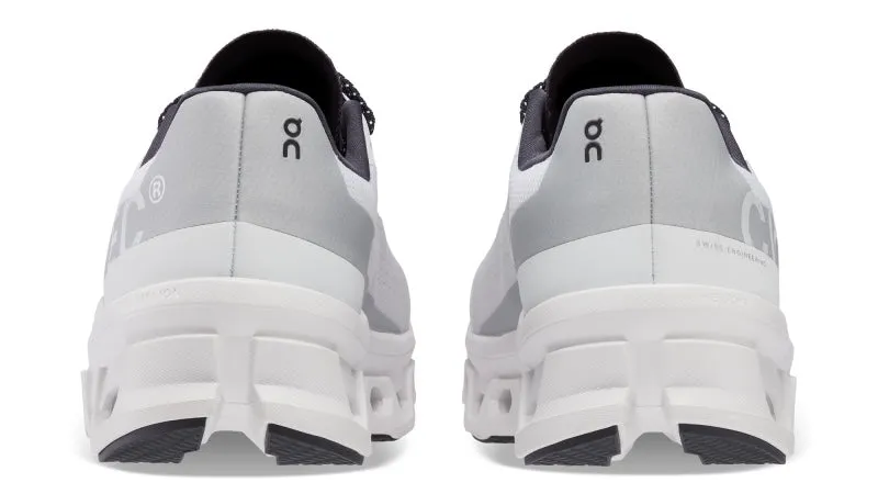 On Running Cloudmonster All White High Rebound Outsole Ultra-soft cushioning