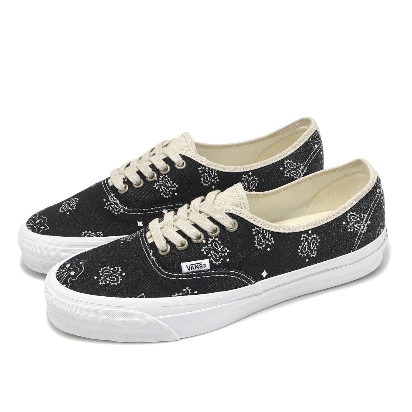VANS LX AUTHENTIC 44-FADED PAISLEY BLACK Breathable   mesh