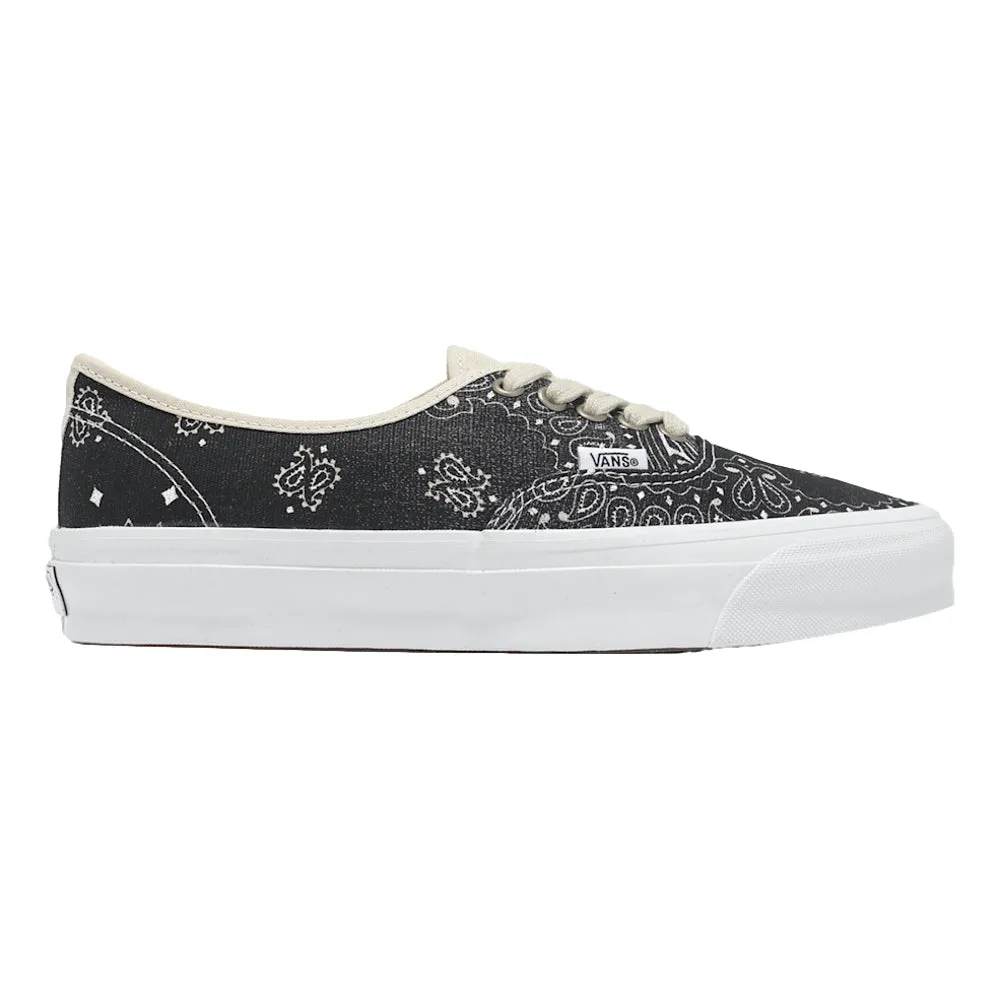 VANS LX AUTHENTIC 44-FADED PAISLEY BLACK Flexible Motion Neon Bright