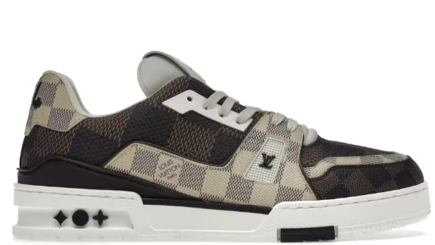 Louis Vuitton LV Trainer #54 Damier Ebene Multi QualityConstruction