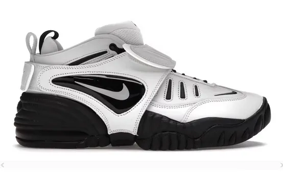 Nike Air Adjust ForceAmbush Summit White Black Dynamic Lacing System