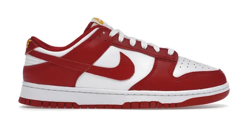 Nike Dunk Low "USC" White Red Yellow Modern Casual Breath Comfort