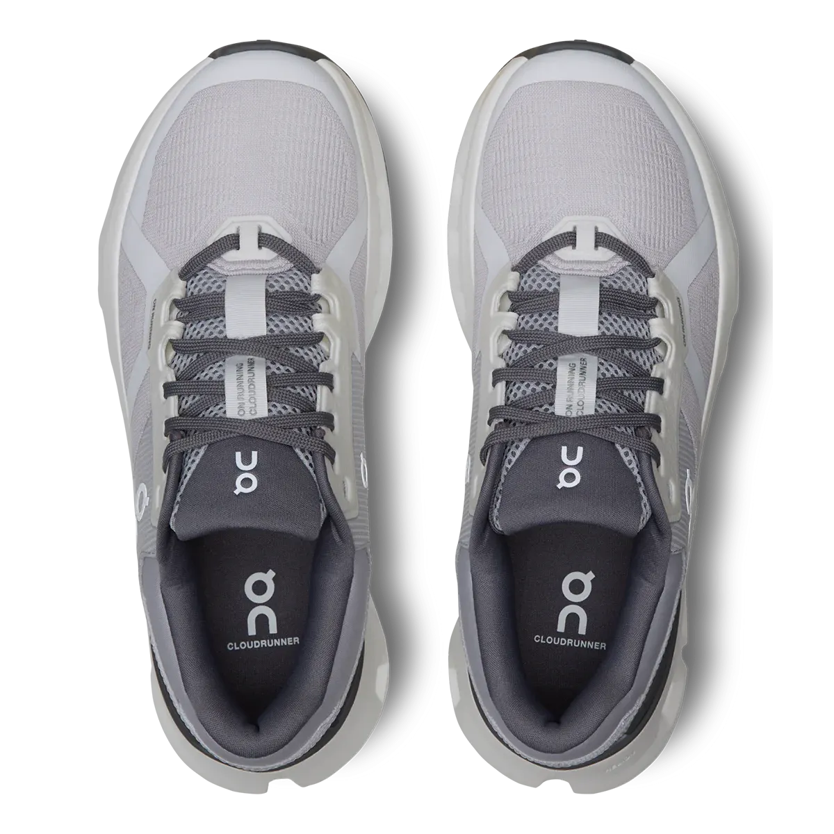 On Running Cloudrunner 2 Frost White Structured grip Sleek Form