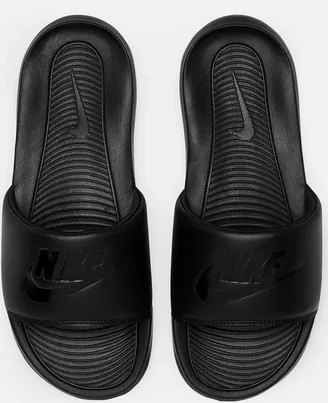 Nike Victori One Slide Men's Slides Black Run Friendly Quick Dry Fabric