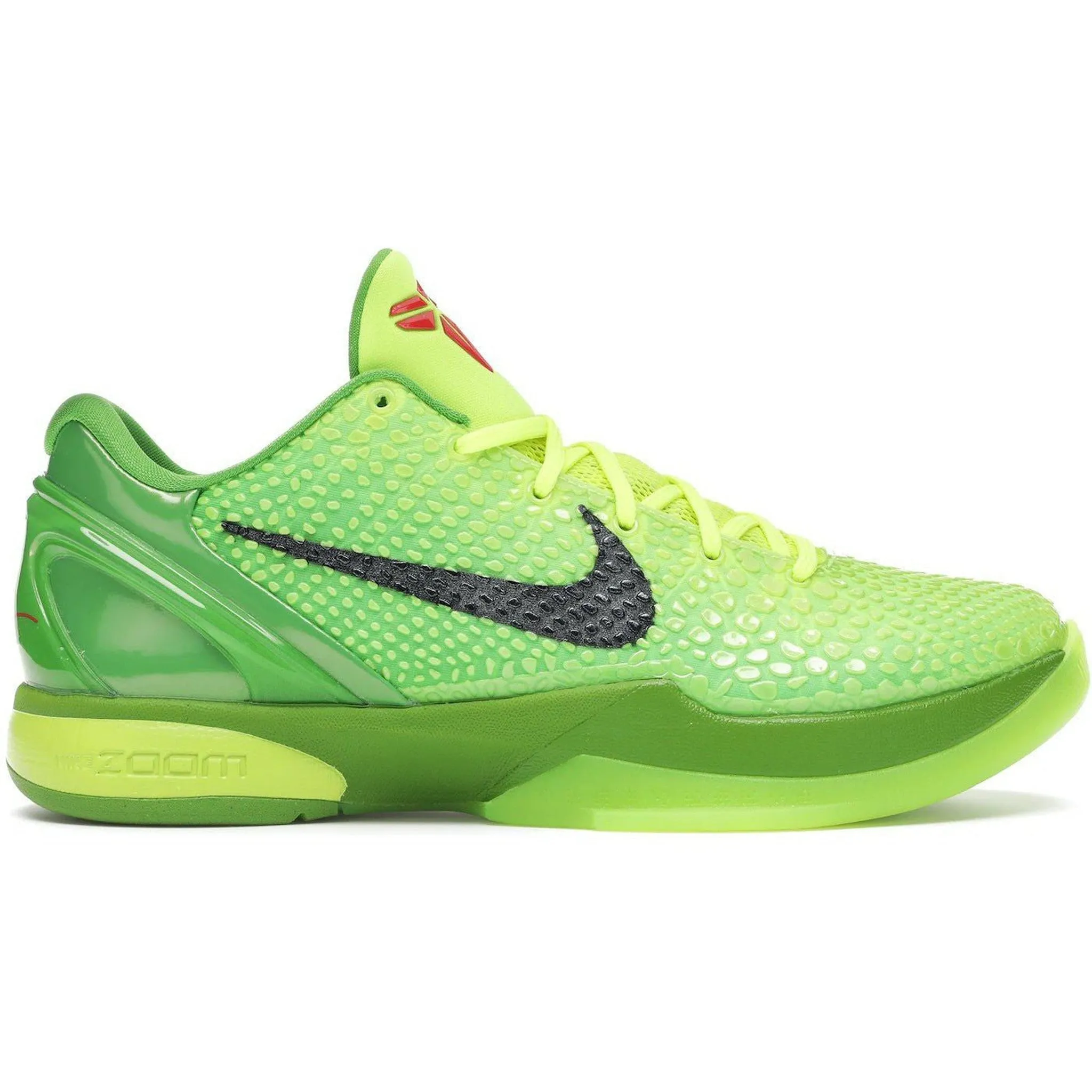 Wear resistant Nike Kobe 6 Protro Grinch (2020)