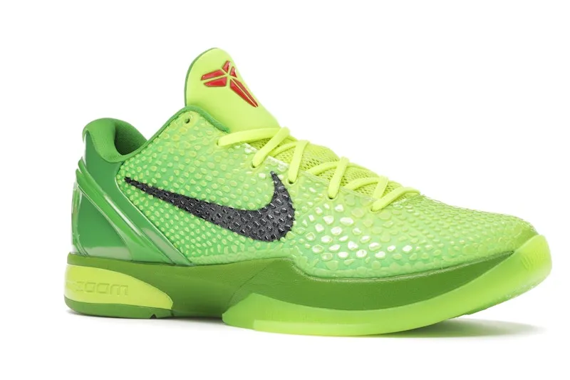 Minimalist Urban Edge Nike Kobe 6 Protro Grinch (2020)