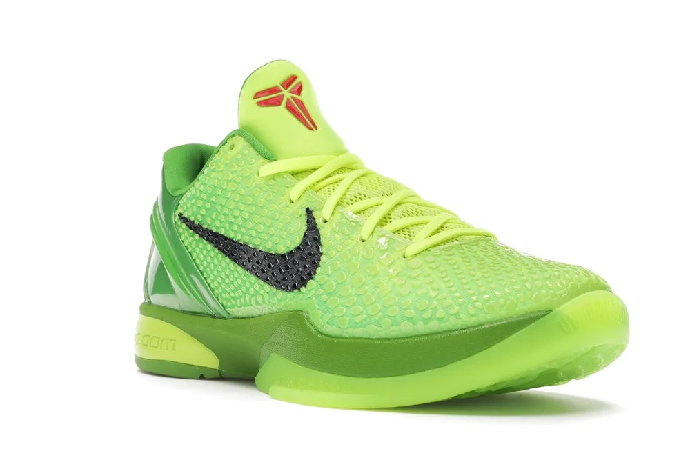 Minimalist Urban Edge Nike Kobe 6 Protro Grinch (2020)