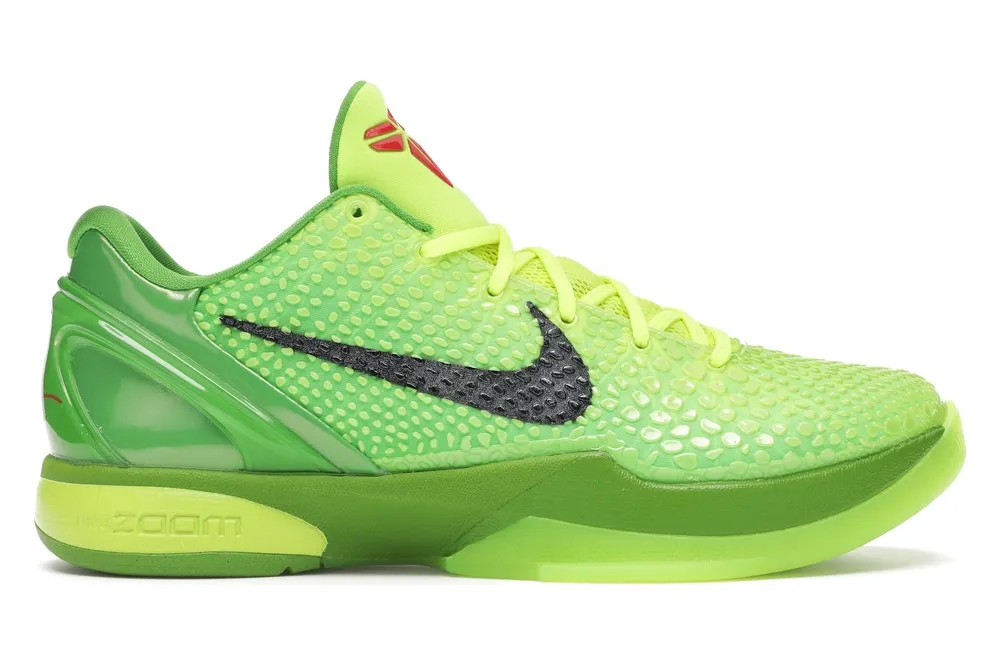 Minimalist Urban Edge Nike Kobe 6 Protro Grinch (2020)