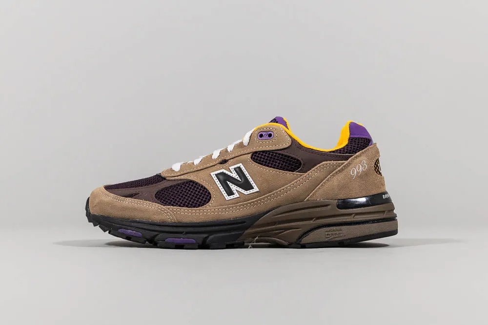 Moisture Wicking Concept New Balance Made in USA 993 Mushroom