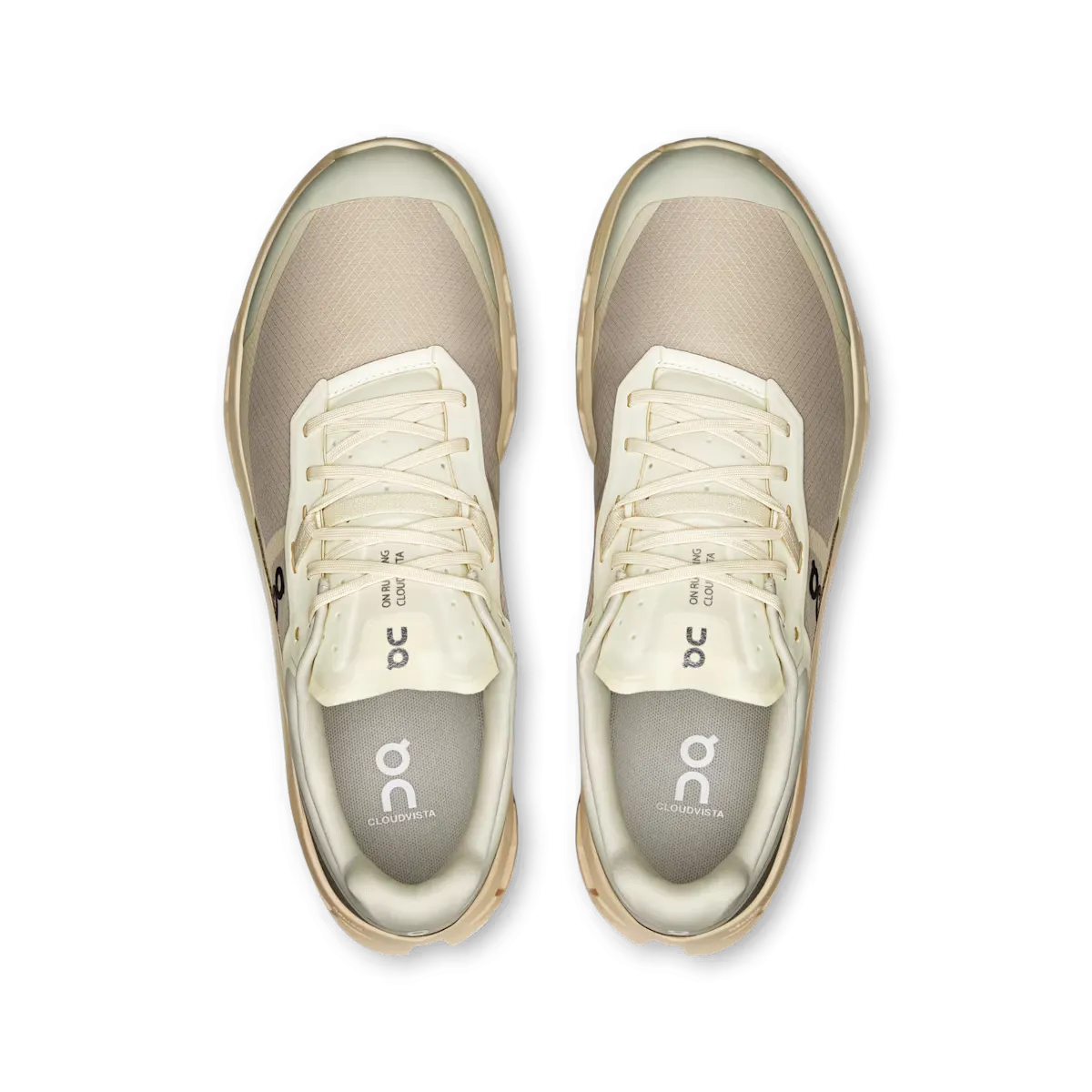 Customizable Soft Grip On Running Cloudvista 2 Cream Desert (M)