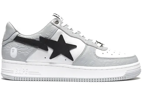 Low Cushion Ergo Touch A Bathing Ape Bape Sta LowGrey Black